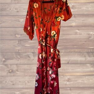 INC International Concepts Matching Robe & Gown Set